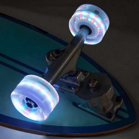 Bellerophon Bioluminescent Longboard  wheels 82A 65*36mm accessories profissional skateboard deck surfskate Flash wheel